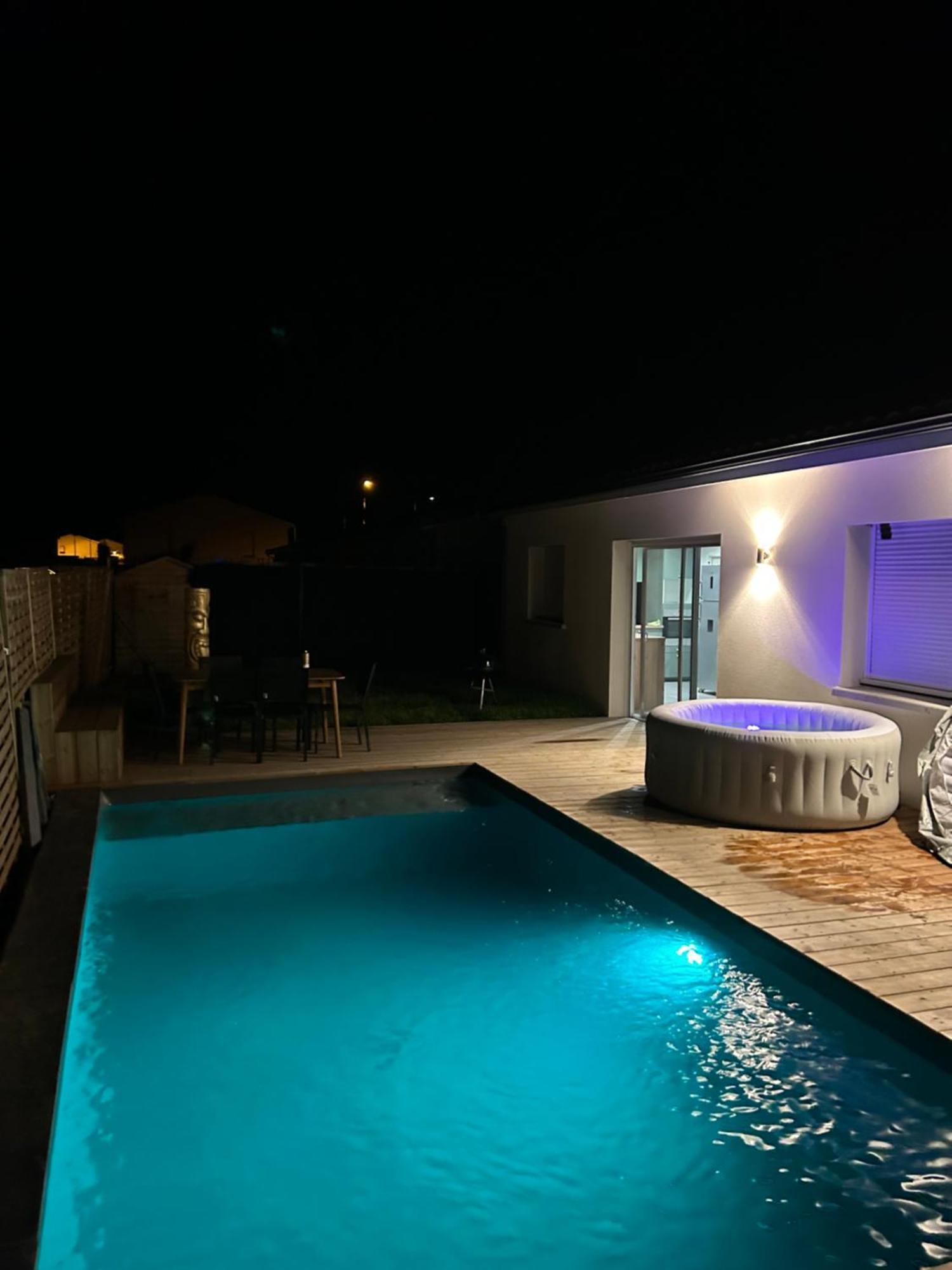 Aux Portes De Bordeaux Maison Cocooning Avec Piscine Ambares-et-Lagrave Esterno foto